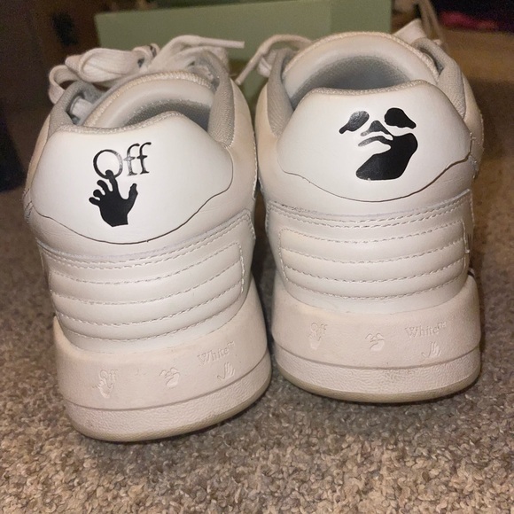 Off White “For Walking Out Of Office” White Black - Picture 4 of 10